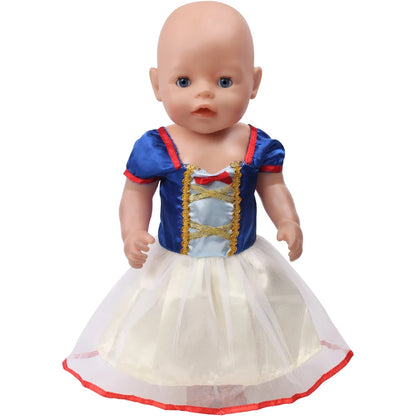 43 Cm Boy American Dolls Uniforms Unicorn Queen Born Baby Toys 18 Inch Doll Gift f41