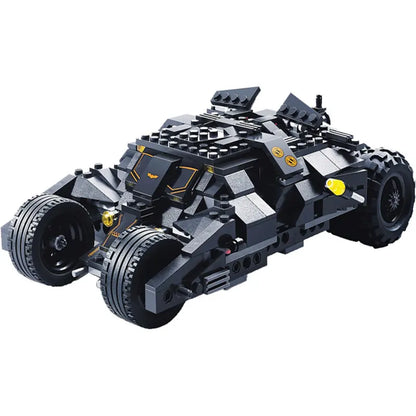 Disney 325 Pieces Superhero Series Bat Chariot Compatible The Tumbler Building Set Block Toy 7888 7105