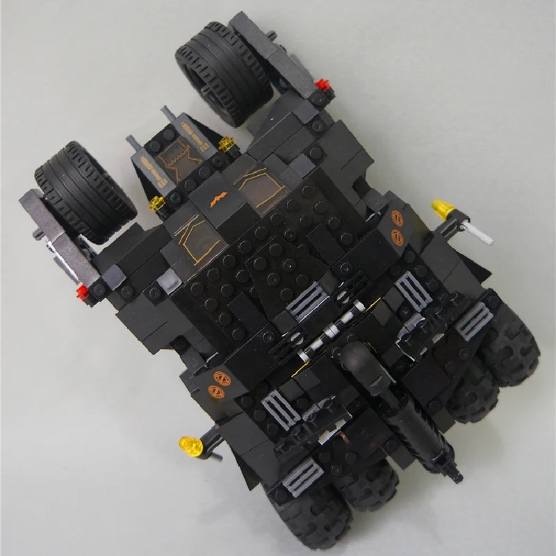 Disney 325 Pieces Superhero Series Bat Chariot Compatible The Tumbler Building Set Block Toy 7888 7105