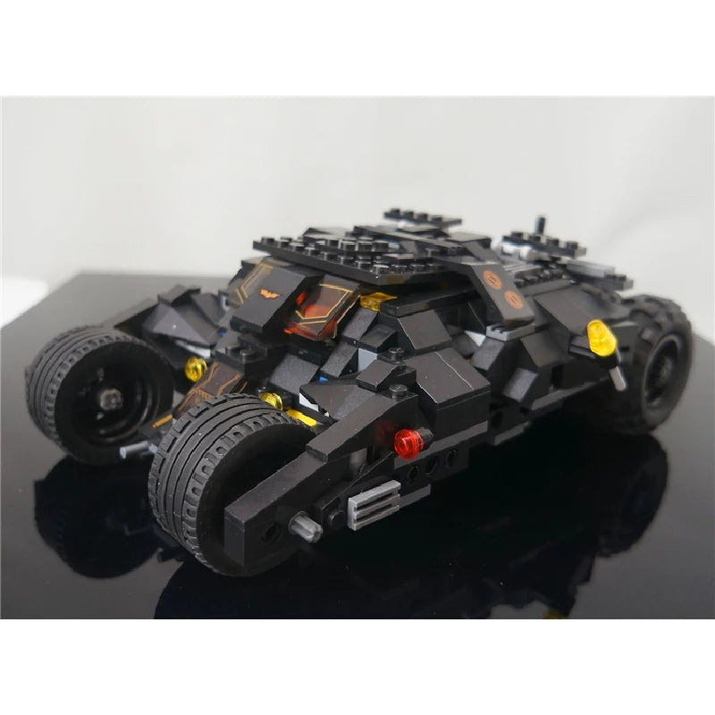 Disney 325 Pieces Superhero Series Bat Chariot Compatible The Tumbler Building Set Block Toy 7888 7105