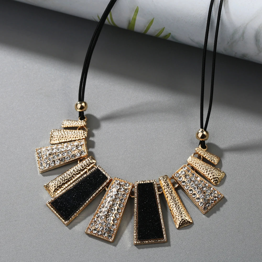 Statement Necklaces & Pendants Collier Femme For Women Fashion Boho Colar Vintage Maxi Accessories Jewelry Bijoux Christmas Gift