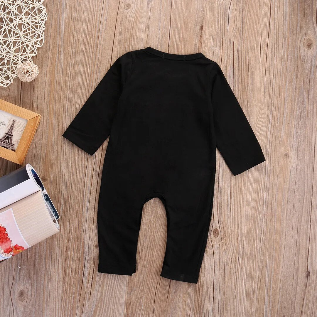 Citgeett Halloween Newborn Baby Boy Girl Skeleton Rompers Long Sleeve Jumpsuit Clothes Outfit Costume cosplay