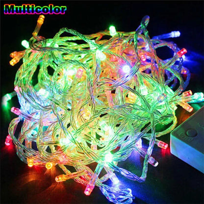 New LED String Light 200 LED 20M Christmas/Wedding/Party Decoration Lights Garland AC 110V 220V outdoor Waterproof Led Lamp