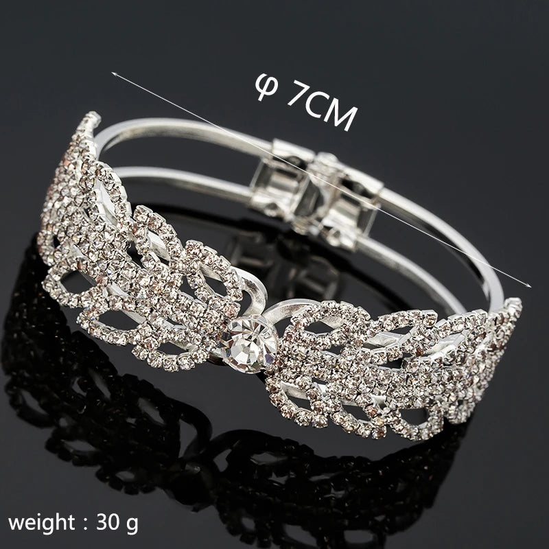 YFJEWE New Crystal Retro Texture Punk Bracelet Women's Jewelry Premium Bracelet Bride Love Jewelry Bracelet Wedding Gift B166