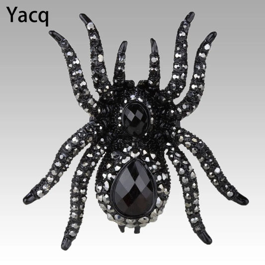 Spider Brooch Pin Pendant Halloween Jewelry