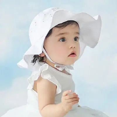 New Toddler Infant Sun Cap Summer Outdoor Baby Girls Boys Sun Beach Cotton sunhat