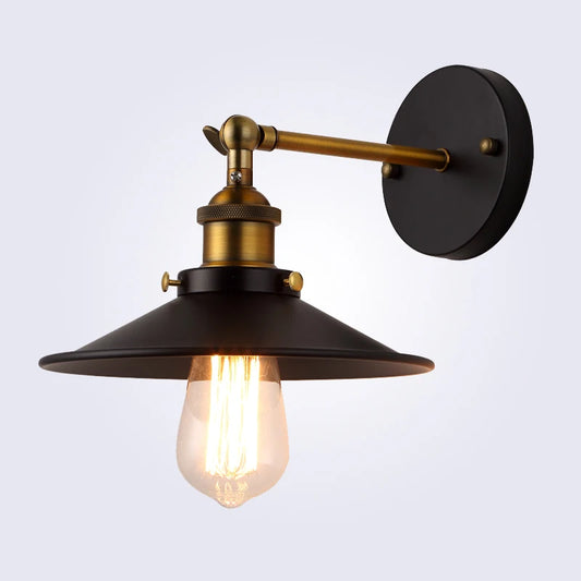 American vintage wall lamp indoor lighting bedside lamps wall lights for home  diameter 22cm 110V/220V E27