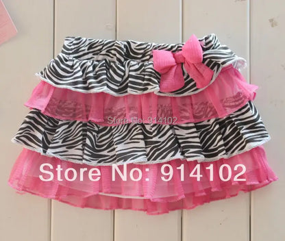 Fashion Newborn Baby Girl Clothes Short Romper,Tutu Skirt & Headband 3 PC Suits Infant Toddler Zebra Summer Girls Clothing Sets