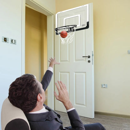 Children Kids Hanging Basketball Hoop Indoor Door Wall Mounted  Mini Basket Ball Board Toy Set with Pump Boys Gift