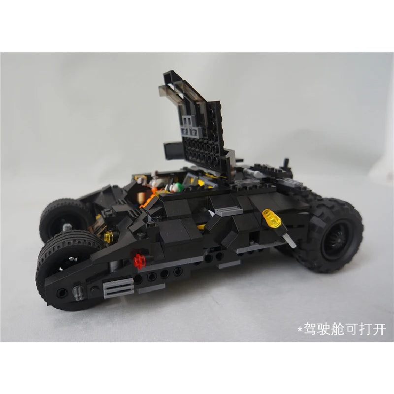 Disney 325 Pieces Superhero Series Bat Chariot Compatible The Tumbler Building Set Block Toy 7888 7105