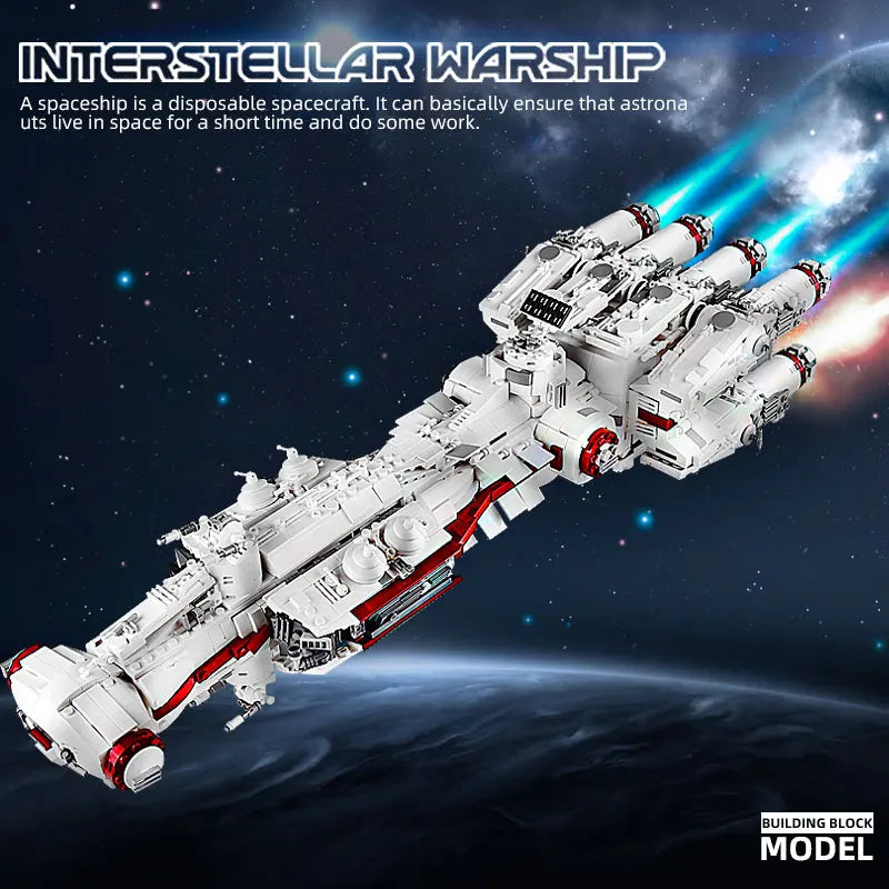 MOULD KING Ideal SPACE WARS Plan Series Star Destroyer Starship UCS Building Blocks Compatible Bricks Model Toys for Boys Adult