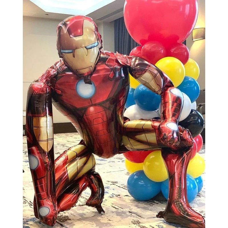 Super Hero Spiderman Foil Balloon Birthday Theme Party Decoration Baby Shower Inflatable Toy Air Globos Supplies