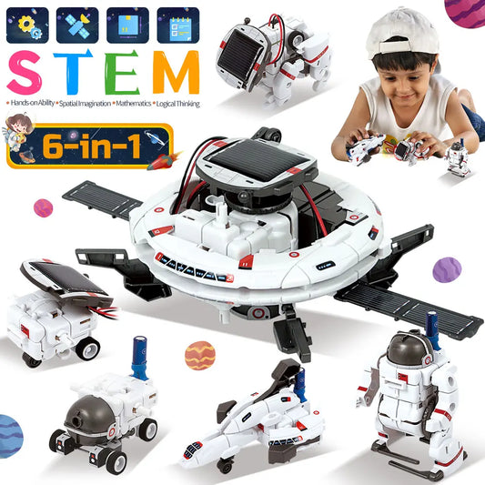 Science Experiment Solar Robot Kids Educational Toys 11 in 1 STEM Technology Gadgets Kits Learning Scientific Toys for Children