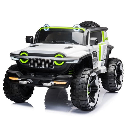 Children's Electric Car Four-Wheel Four-Wheel Drive Off-Road Vehicle Double Baby Child Remote Control Toy Car Can Sit Adult Stroller