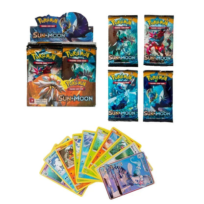 Pokémon Cards TCG: 324Pcs Scarlet & Violet Evolutions Booster Box 36 Pack Box Rare Booster Pack Vamx Collectible Card Toys Gifts