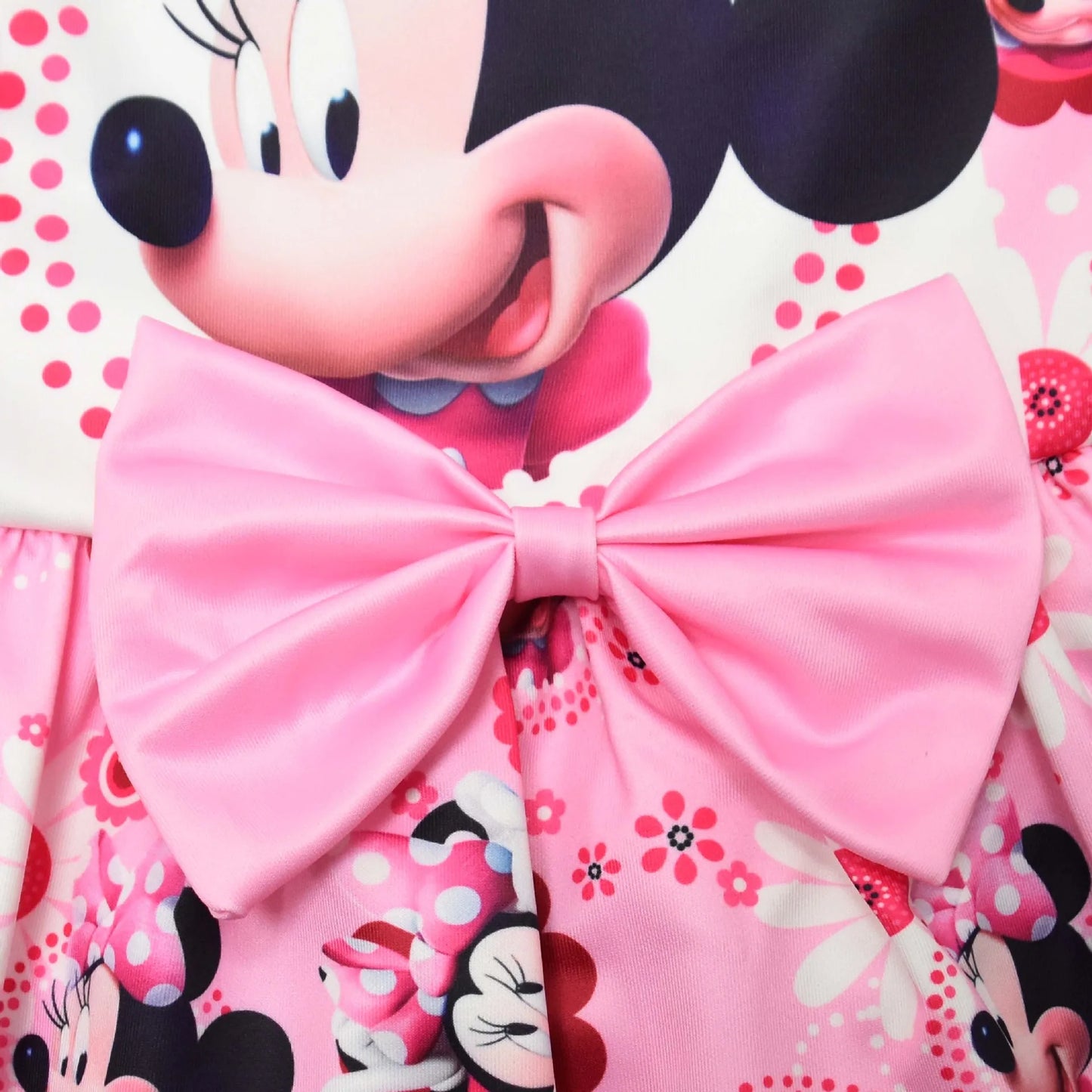 2024 Disney Minnie Children's Dress Mickey Mouse Girl Dress for Girls Birthday Party Tutus Halloween Costume for Kids Cartoon