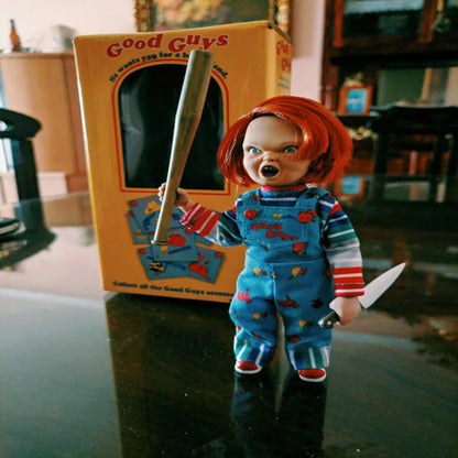 NECA Good Boy Play Chucky Action Figure Horror Version Real Clothes Brinquedos Model Toy Christmas Helloween Gift Doll