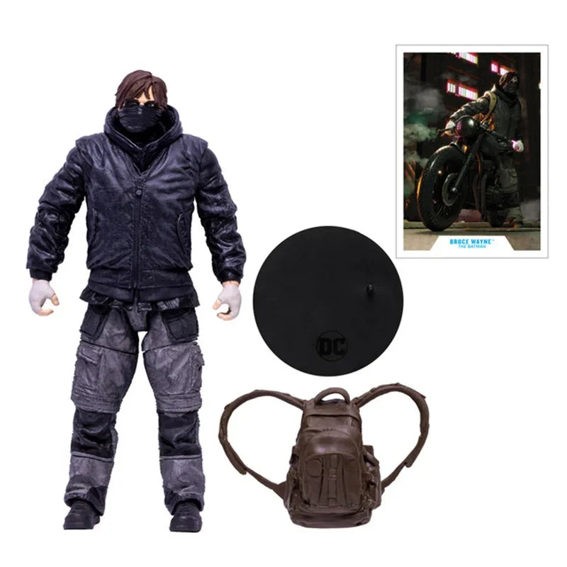 Special Offer 100% Original McFarlane Toys DC Multiverse 18cm Bruce Wayne Drifter (the batman) ActionFigure Model Action Doll