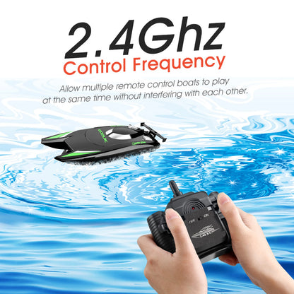 805 RC Boats for Kids Adult 25KM/H High Speed Racing Boat 2 Channels Remote Control Boats for Pools Racing Boat