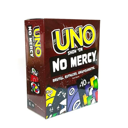 ONE FLIP! Board Games UNO Card Game uno No mercy Super Mario Christmas Card Table Game Playing for Adults Kid Birthday Gift Toy