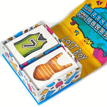 Board Game A Fast-Peced Family Gathering Card Games Lost Boy Entertainment for 2 To 8 Players