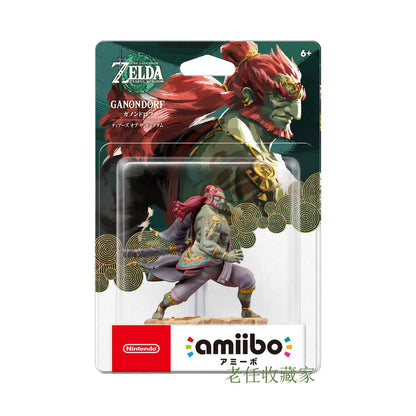 Genuine Amiibo Zelda Tears Of The Kingdom Twilight Princess Amiibo Link Ganon Figure Nfc Anime Figures Statue Christmas Gifts