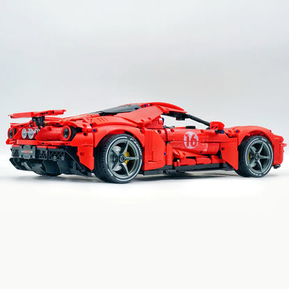 IN STOCK MOC NO.16 GT Super Sport Car 3056pcs 1:8 Model Racing High-tech Technology Building Blocks Bricks Toys FordD