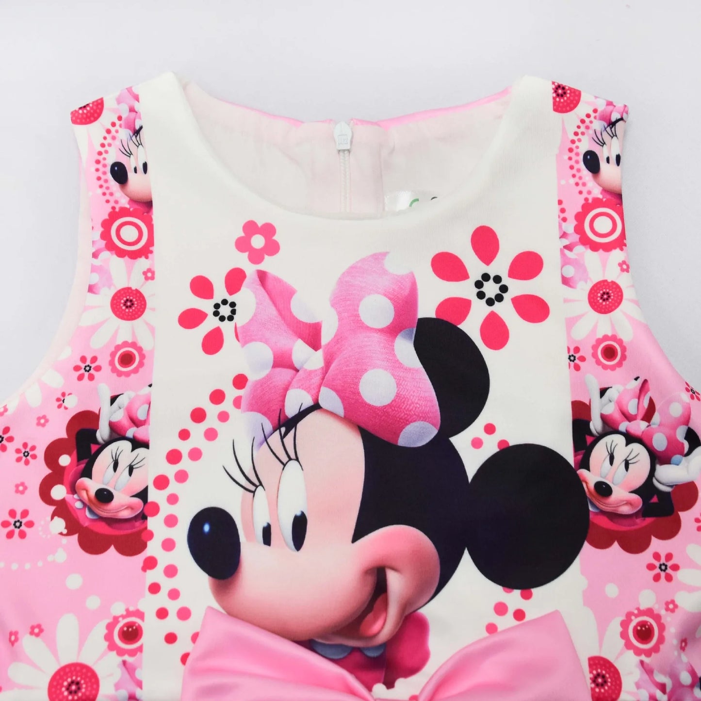 2024 Disney Minnie Children's Dress Mickey Mouse Girl Dress for Girls Birthday Party Tutus Halloween Costume for Kids Cartoon