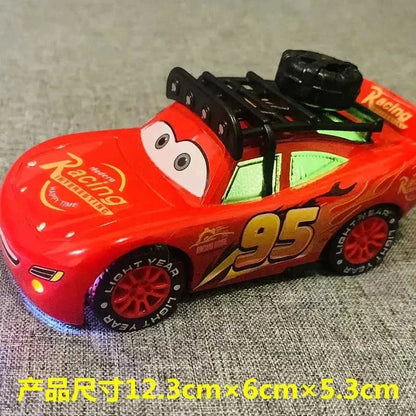 New Disney Pixar Cars 3 Electric Toy Car Lightning Mcqueen Four Channel Cross-country Remote Control Car Model Toy Children Gift