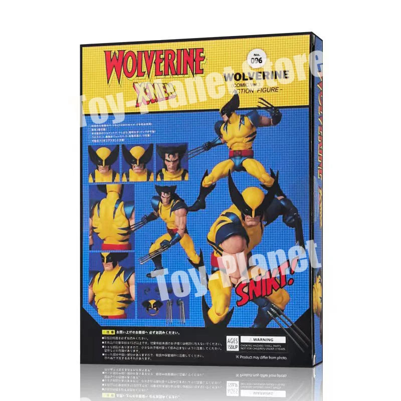 In Stock Ct Toys Wolverine Mafex 096 Figure 138 Brown Comic Ver X-Men Anime Action Figure Figurine Model Customized Gifts Toys