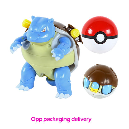 18 style Pokemon Figures Toys elf Monsters Ball Model Pikachu Gengar Pokeball Dragonite Snorlax Pokeball Action Figures gift