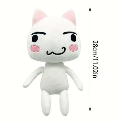 28cm/11.02in Kawaii Toro Inoue The Cat Plush Toy Soft Anime Cartoon Animal Doll Room Decorations Birthday Christmas Gift