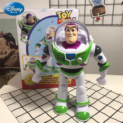 Disney Buzz Lightyear With Light With Music Animation Surrounding Mobile Robot Humanoid Toy 3 Style Give Children Halloween Toys