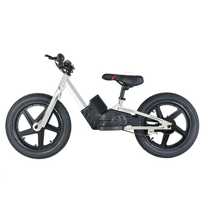 Factory-Accurate 16-Inch Electric Balance Bike For Kids Removable Battery Colorful Spoke For Boys