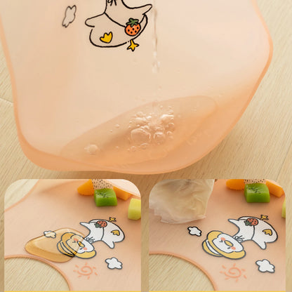 Transparent Waterproof Baby Bibs For Baby Kid Soft Silicone Feeding Bib Summer Baby Stuff Feeding Girl Boy Bibs Burp Cloths New