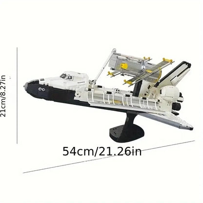 MINISO 2354PCS Space Shuttle Model Building Blocks Brick Toys Space Agency Aerospace Toys Kids Birthday Gift Compatible 10283