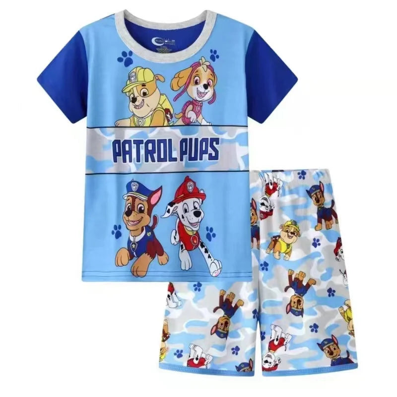 PAW Patrol Kids Pyjamas Children Sleepwear Baby Set Boys Girls Anime Pyjamas Cotton Nightwear Clothes Kids Clothing Pajamas Sets