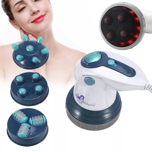 Body Electric Massager Anti Cellulite Portable Fat Slimming Health Care Massage Instrument Vibration Cervical Spine Neck Waist