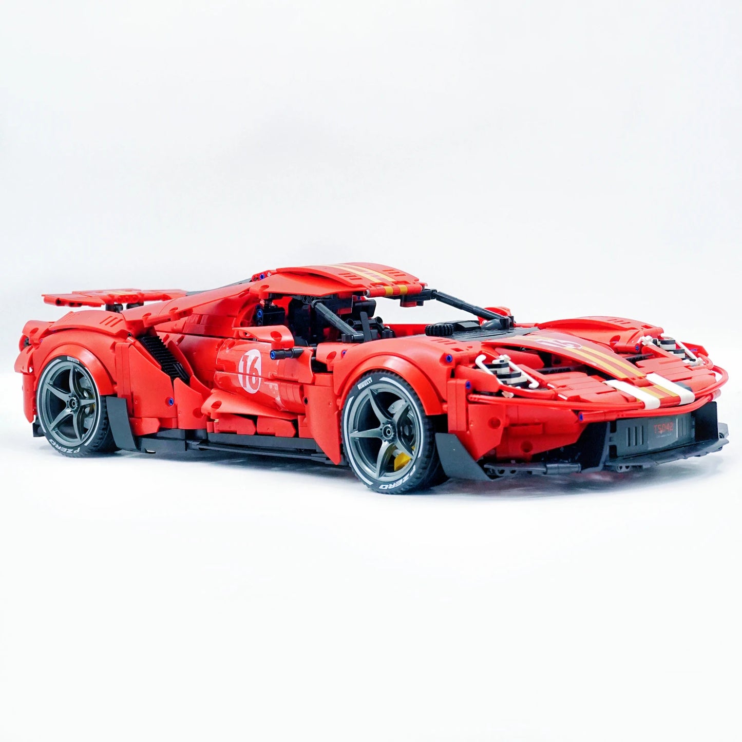 IN STOCK MOC NO.16 GT Super Sport Car 3056pcs 1:8 Model Racing High-tech Technology Building Blocks Bricks Toys FordD