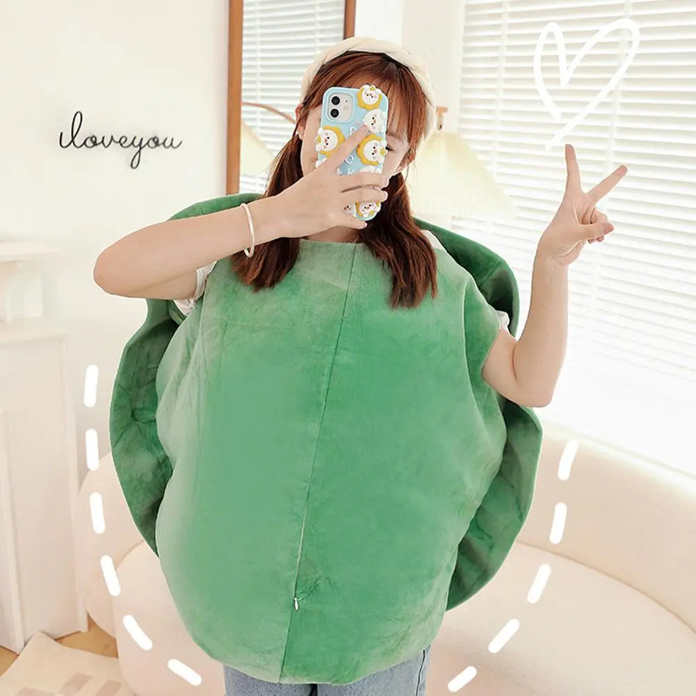 Funny Extra Large Wearable Turtle Shell Pillows Weighted Stuffed Animal Costume Plush Toy, Gifts for Kids New