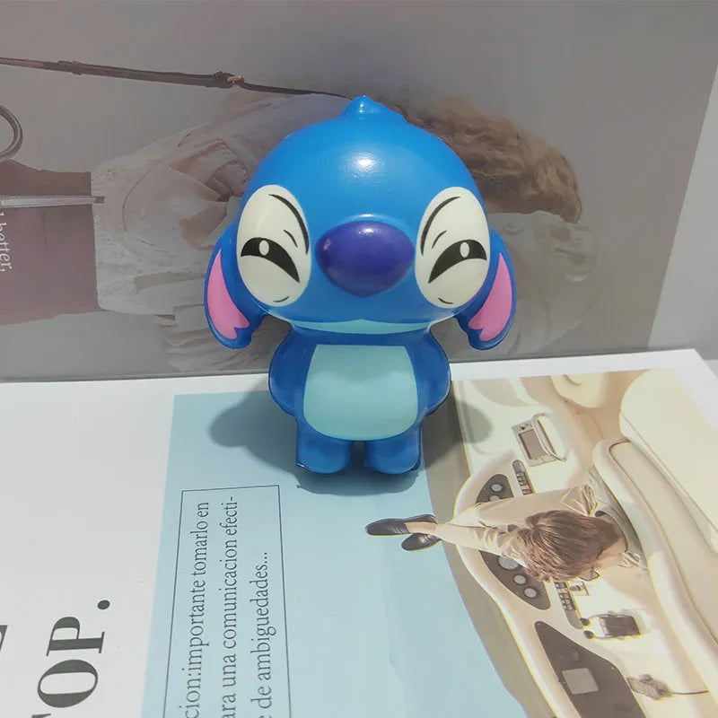 Disney Kawaii Stitch Decompression Toy Soft Stress Relief Squishy Anime Cartoon Hand Pinch Toy Healing Kids Christmas Gift