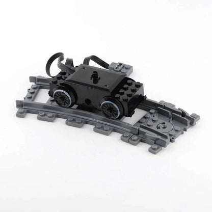 88002 Train Motor MOC Power Functions Power Up Technical Speed Motor Building Blocks for 10254 53401 53400 Rail Tracks DIY Car