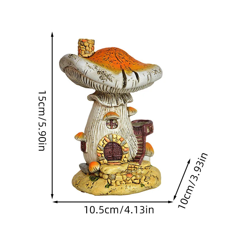 New Creative Luminous Table Lamp Personalized Mushroom Table Lamp Decoration Bedroom Bedhead Decoration Resin Crafts