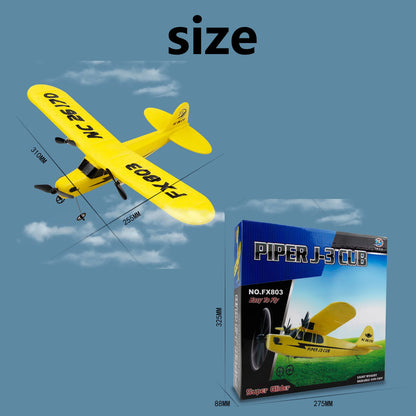 DIY RC Plane Toy EPP Craft Foam Electric Outdoor Remote Control Glider FX-801 901Remote Control Airplane DIY Fixed Wing Aircraft