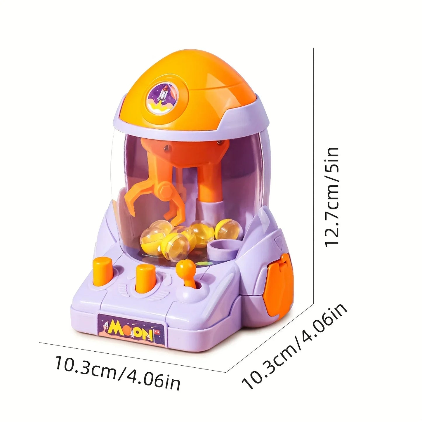 Space Rocket Crawler, Ball Pincer, Egg Twister - Use this toy as a Halloween/Christmas gift to win prizes!