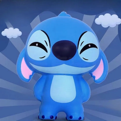 Disney Kawaii Stitch Decompression Toy Soft Stress Relief Squishy Anime Cartoon Hand Pinch Toy Healing Kids Christmas Gift