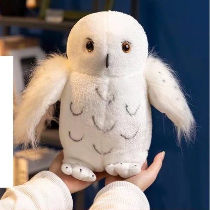 Harry Douglas Guide Owl Model Plush Toys Hedwig Snowy Owl Stuufed Animal Toy Gifts