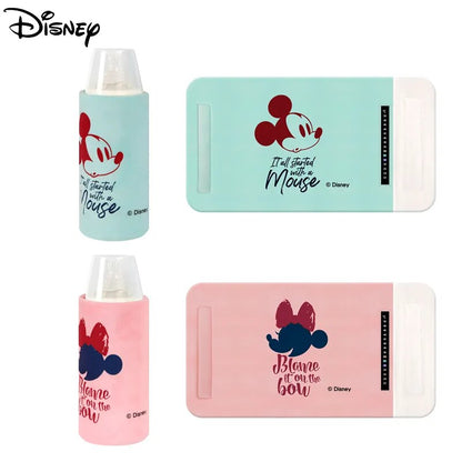 Disney USB Travel Mug Milk Warmer Heater Feeding Bottle Portable Printed Baby Nursing Bottle Insulated Storage Bag 29x15cm