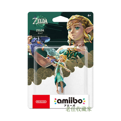 Genuine Amiibo Zelda Tears Of The Kingdom Twilight Princess Amiibo Link Ganon Figure Nfc Anime Figures Statue Christmas Gifts