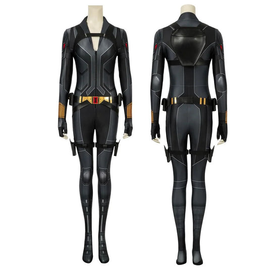 Heroine Natasha Widow One Piece Halloween Makeup Ball Costume 3D Printing Tight Costume Cosplay Black One Piece